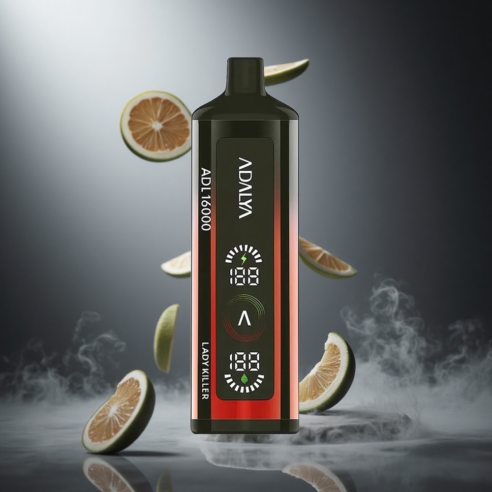 Lady Killer Adalya ADL 16000 PRO Zaciągnięć Smoczek Dyspozycyjny 16 000 zaciągnięć Poland wholesale Cyfrowy ekran