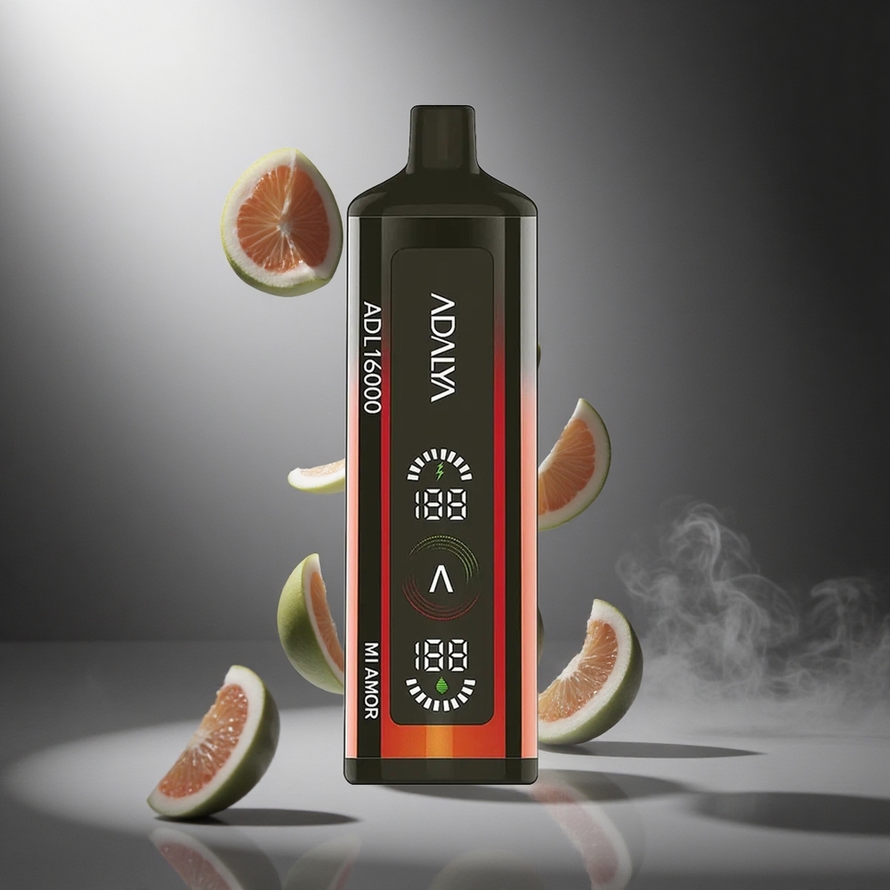 Mi Amor Adalya ADL 16000 PRO Zaciągnięć Jednorazowy Vape Smocza Cewka Smart Mesh Coil Poland wholesale Gradient Trójkolorowy