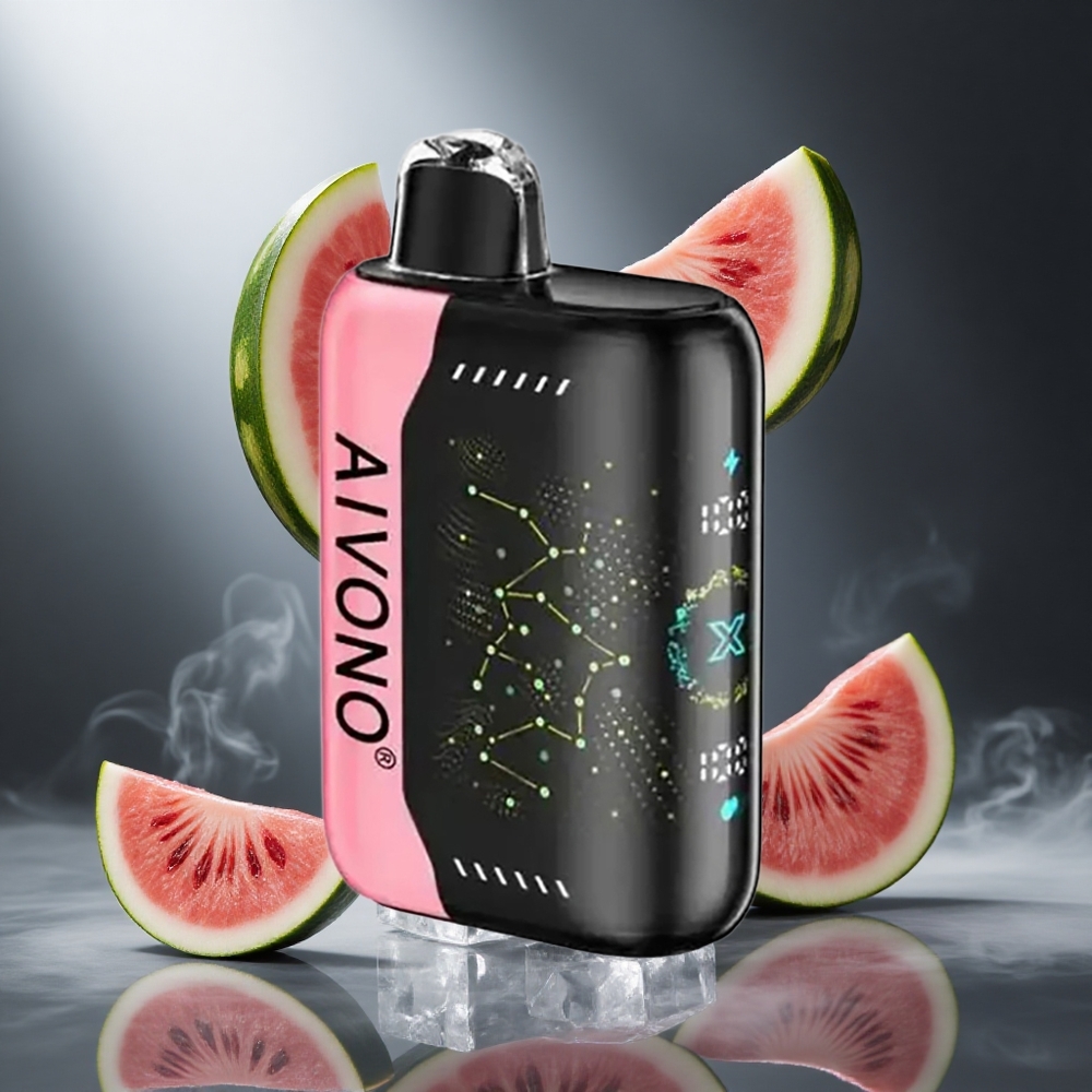 Arbuz Lód Aivono AIM BOOM 25000 Zaciągnięć Poland wholesale 28ml Pojemność Płynu 650mAh Bateria