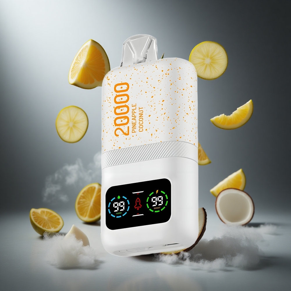 Ananas-Kokos Aivono AIM MAGIC 20000 Zaciągnięć Poland wholesale Dual Mesh Coils LCD