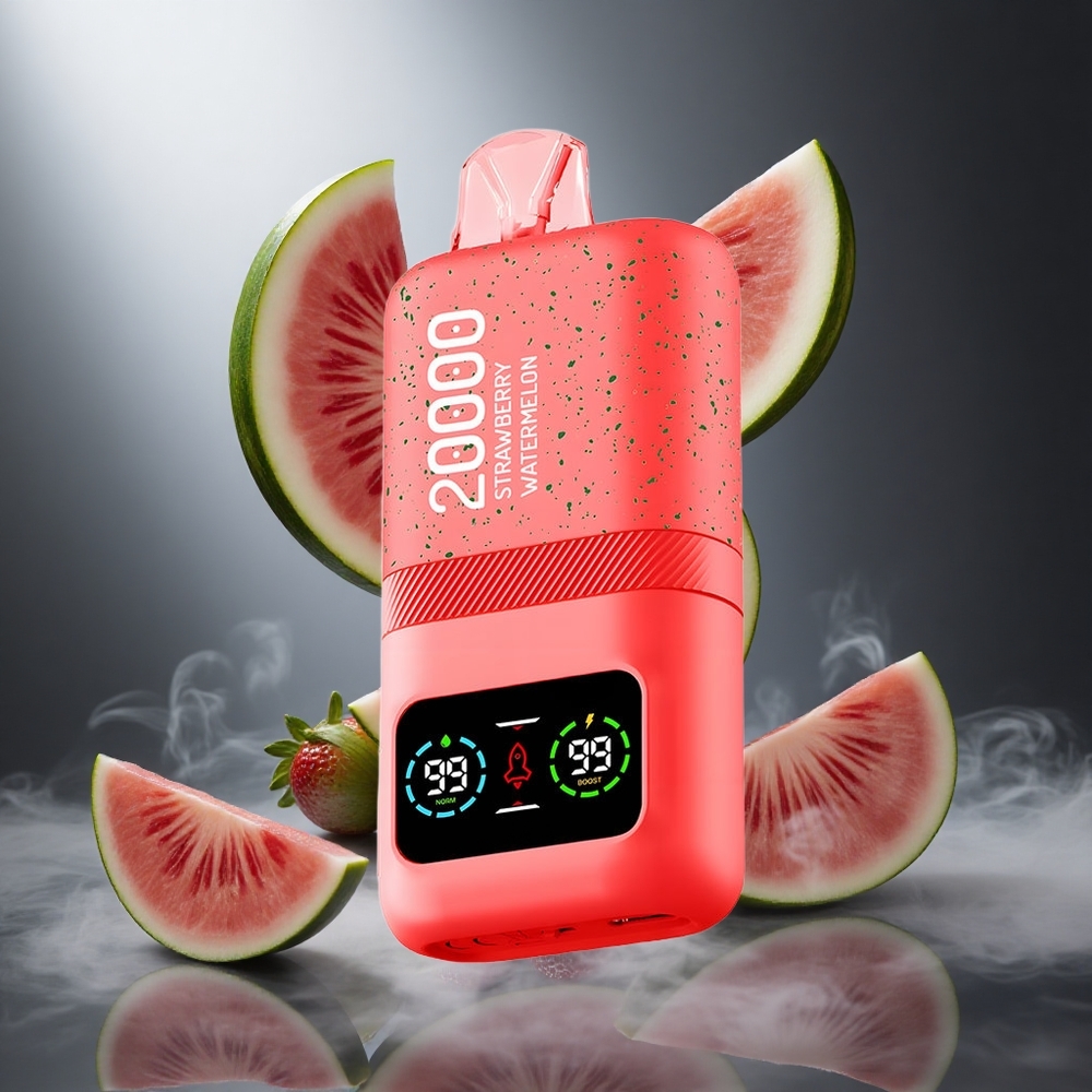 Truskawka Arbuz Aivono AIM MAGIC 20000 Zaciągnięć Poland wholesale Dual Mesh Coils LCD display