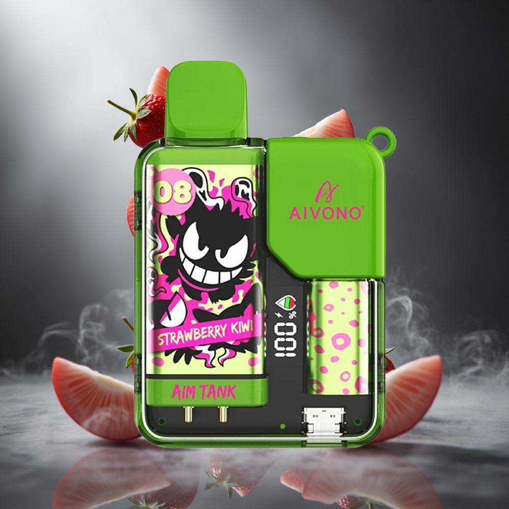 Truskawka Liwi Aivono AIM-TANK 9500 Zaciągnięć Poland wholesale 18ml Pojemność 650mAh Bateria