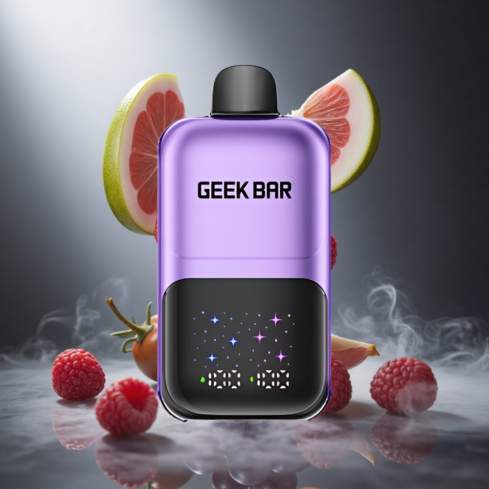 Winogrono & Malina GEEK BAR 2GO Two Series 50000 Puffs Poland wholesale Dual Tanks 20mL
