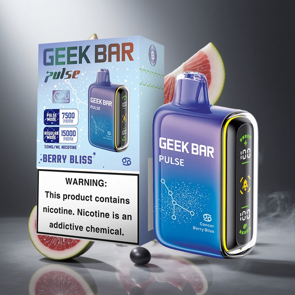 Mango-Limonka Geek Bar Pulse 15000 Puffs 16ML Poland wholesale z regulacją przepływu powietrza