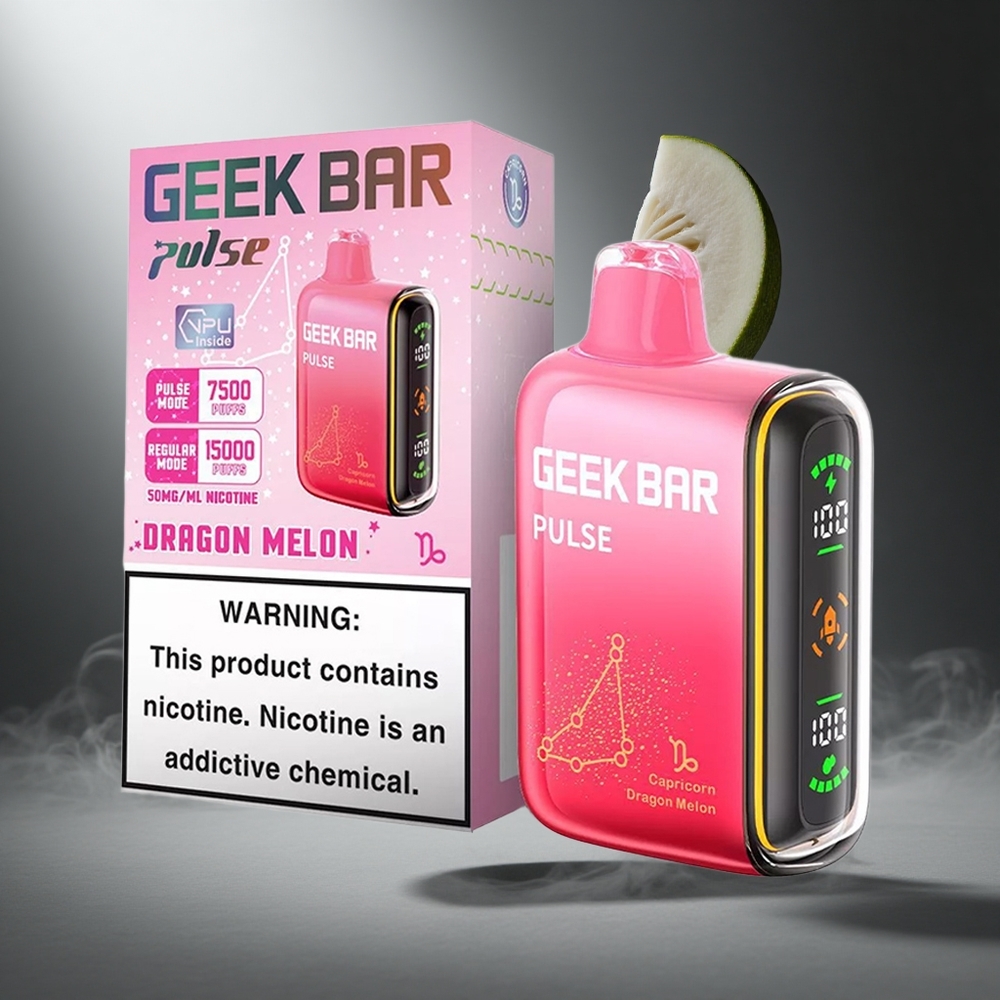 Mango-Limonka Geek Bar Pulse 15000 Puffs 16ML Poland wholesale z regulacją przepływu powietrza