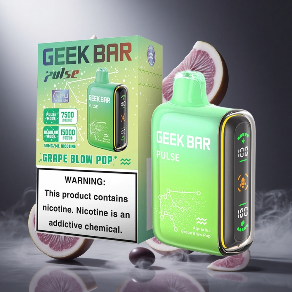 Mango-Limonka Geek Bar Pulse 15000 Puffs 16ML Poland wholesale z regulacją przepływu powietrza