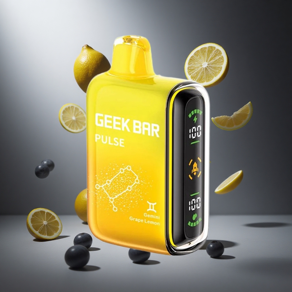 Mango-Limonka Geek Bar Pulse 15000 Puffs 16ML Poland wholesale z regulacją przepływu powietrza