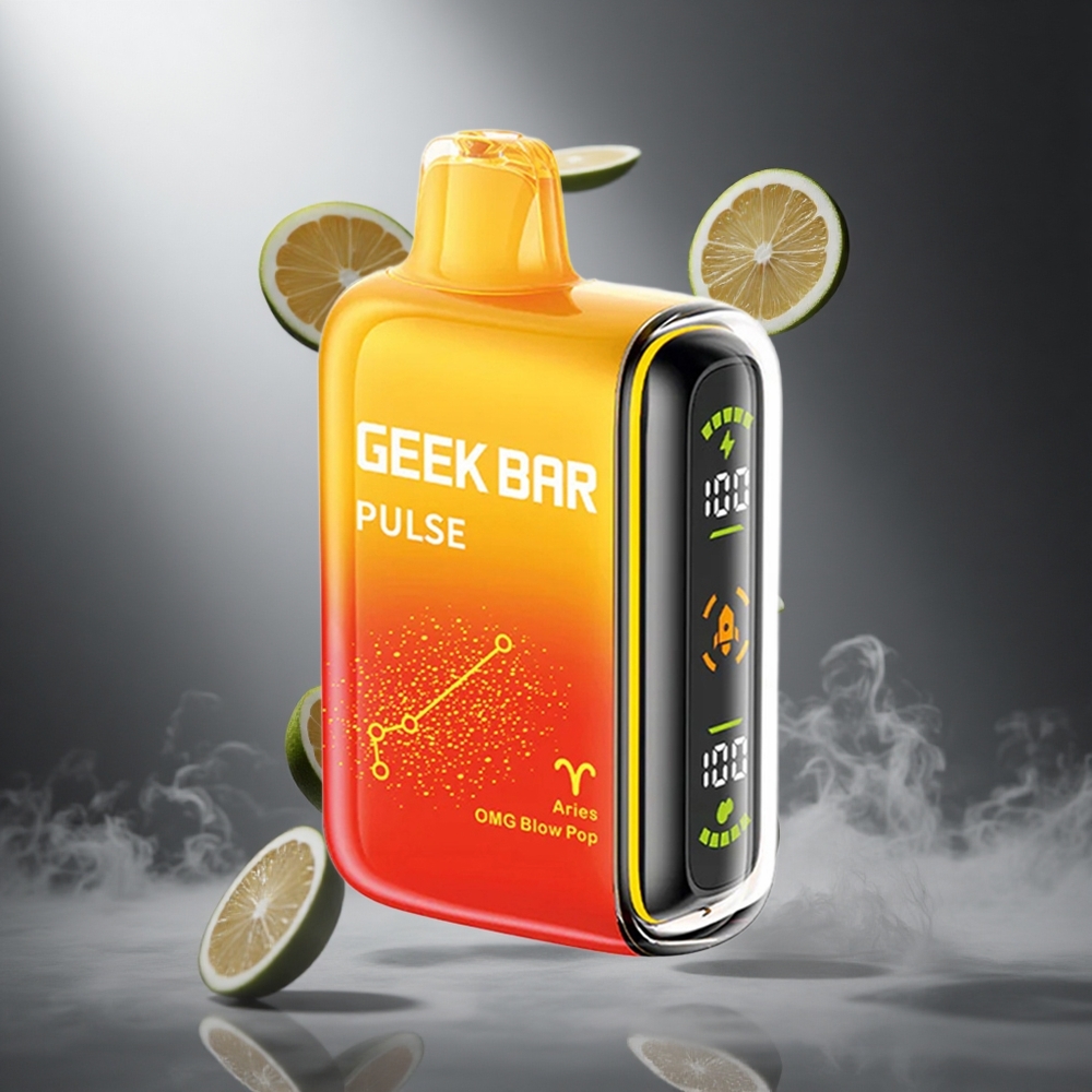 Mango-Limonka Geek Bar Pulse 15000 Puffs 16ML Poland wholesale z regulacją przepływu powietrza