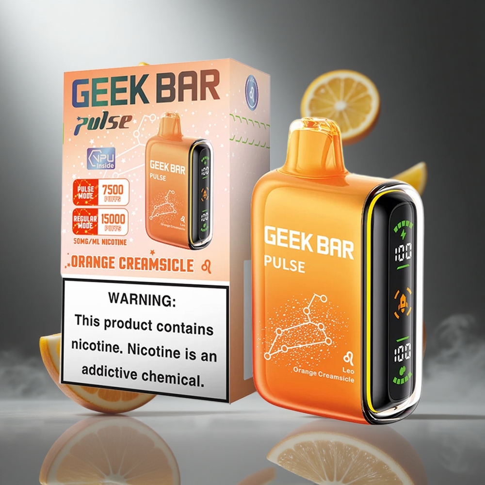 Mango-Limonka Geek Bar Pulse 15000 Puffs 16ML Poland wholesale z regulacją przepływu powietrza