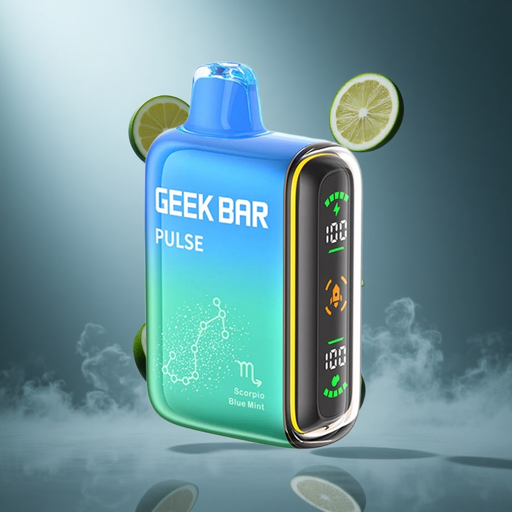 Mango-Limonka Geek Bar Pulse 15000 Puffs 16ML Poland wholesale z regulacją przepływu powietrza