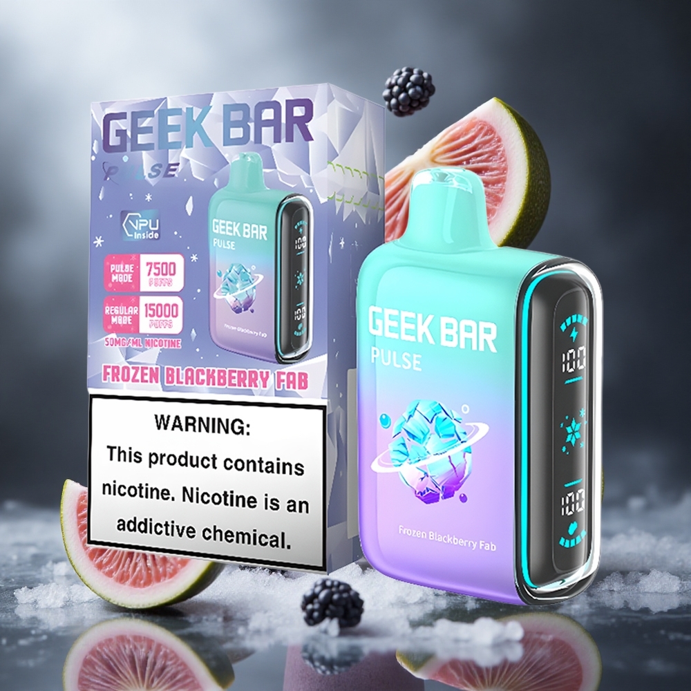 Mrożony Geek Bar Pulse 15 000 Puffs Poland wholesale 16ML 5% Nikotyny