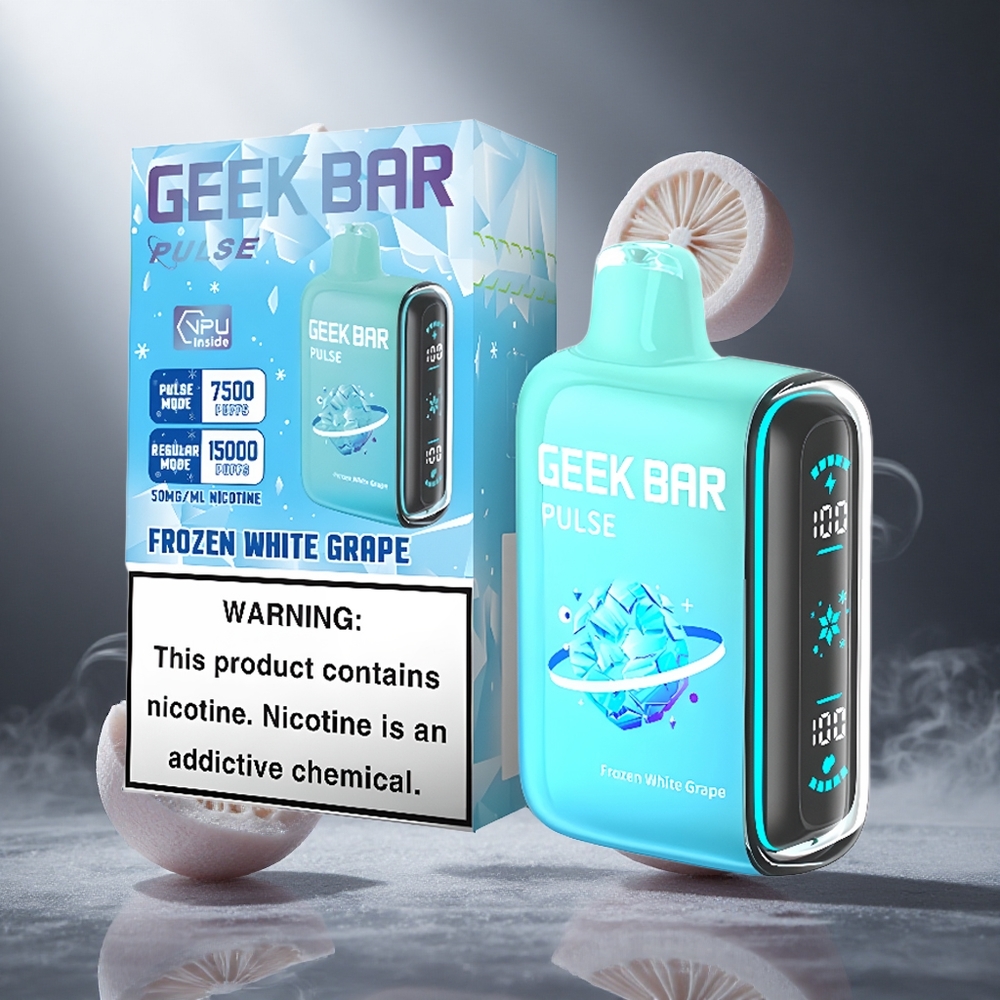Mrożony Geek Bar Pulse 15 000 Puffs Poland wholesale 16ML 5% Nikotyny