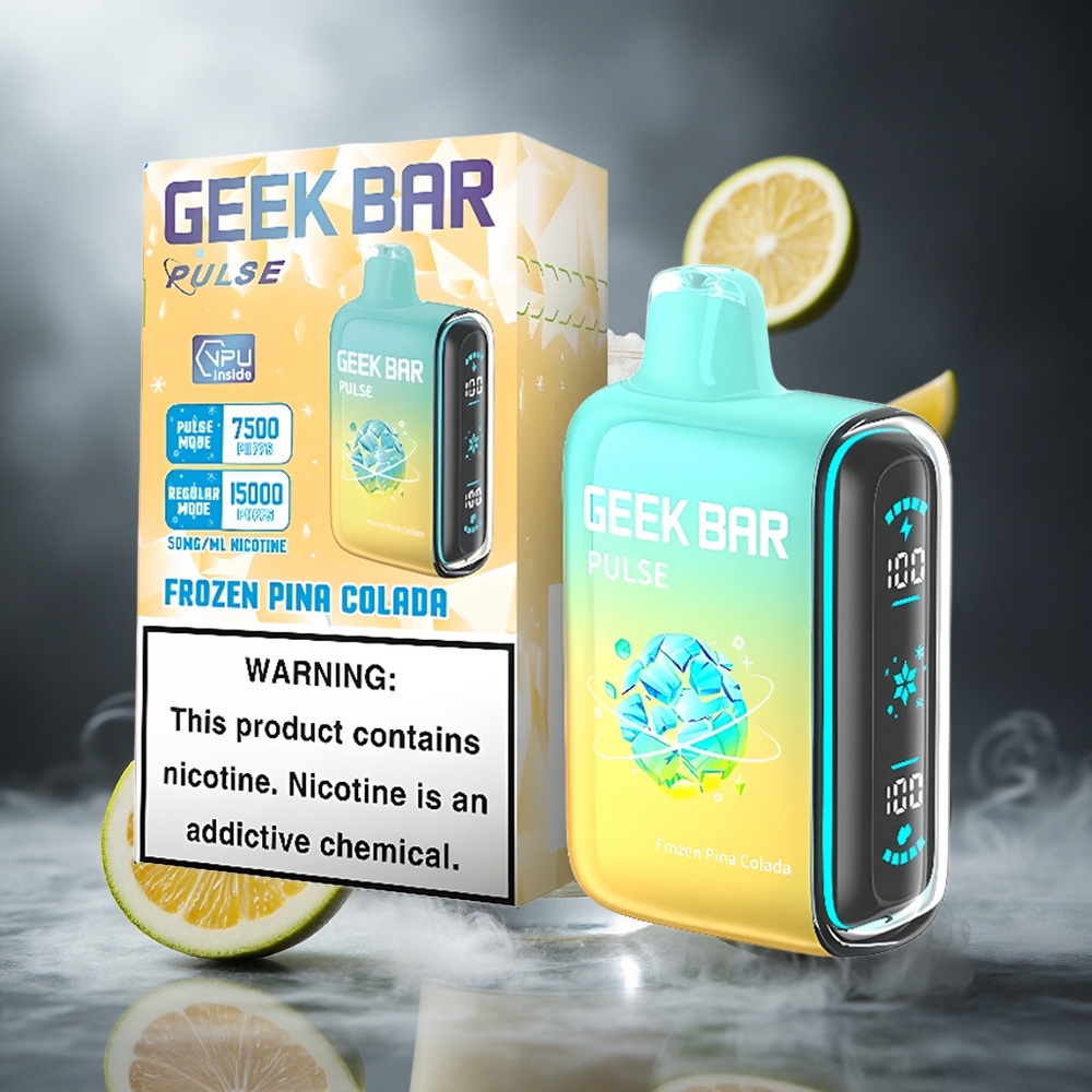Mrożony Geek Bar Pulse 15 000 Puffs Poland wholesale 16ML 5% Nikotyny
