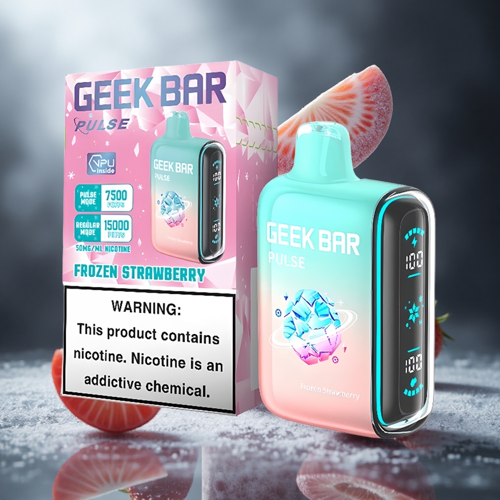 Mrożony Geek Bar Pulse 15 000 Puffs Poland wholesale 16ML 5% Nikotyny