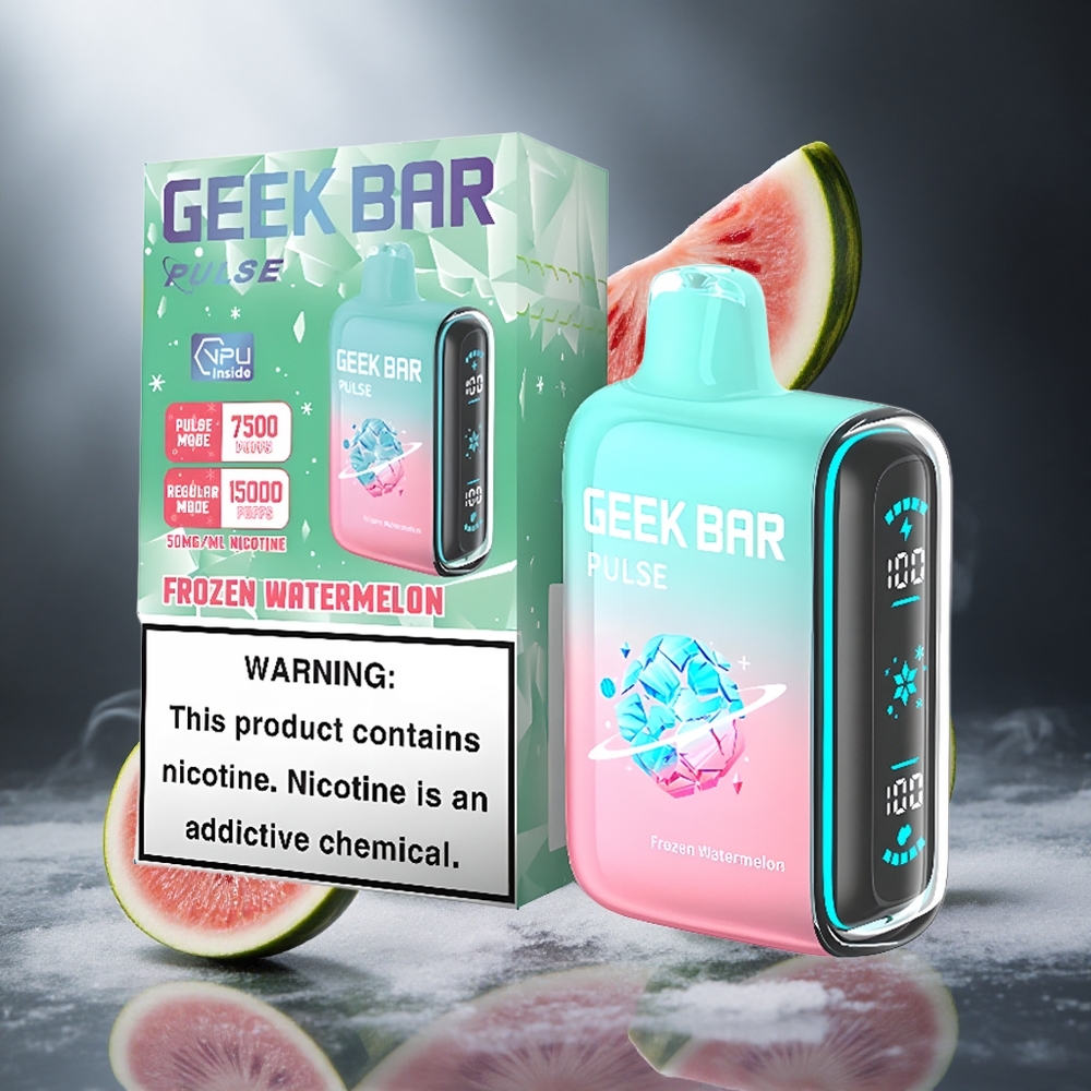 Mrożony Geek Bar Pulse 15 000 Puffs Poland wholesale 16ML 5% Nikotyny