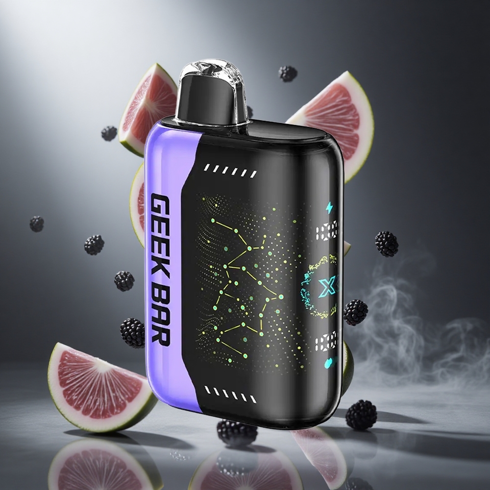 Mango-Limonka Geek Bar Pulse X 25000 Puffs Poland wholesale z 18mL płynu i Dual Mesh Coil