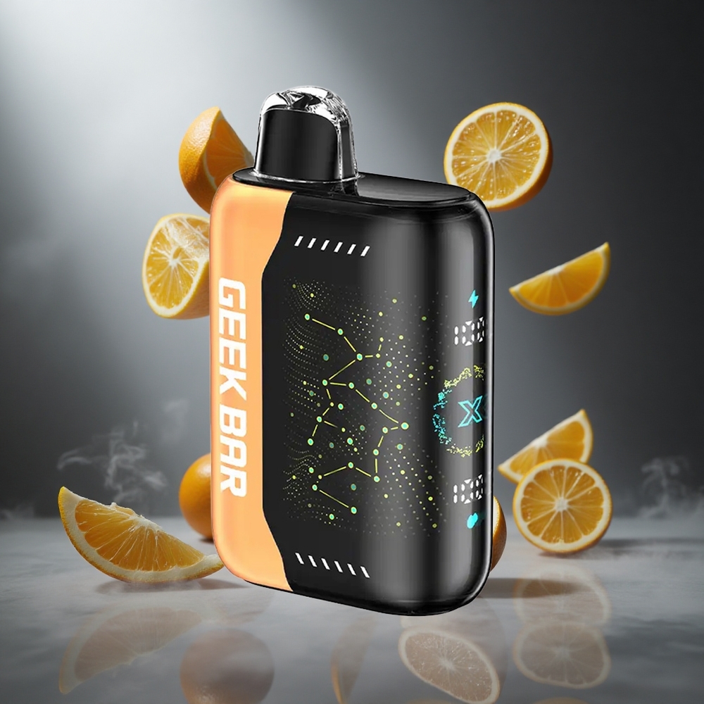 Mango-Limonka Geek Bar Pulse X 25000 Puffs Poland wholesale z 18mL płynu i Dual Mesh Coil