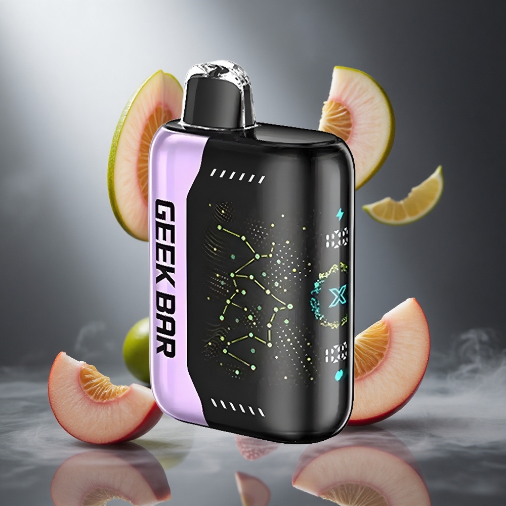 Mango-Limonka Geek Bar Pulse X 25000 Puffs Poland wholesale z 18mL płynu i Dual Mesh Coil