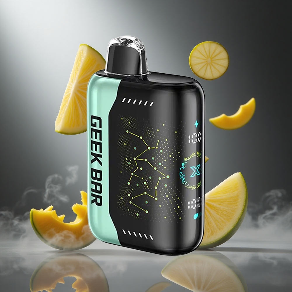 Mango-Limonka Geek Bar Pulse X 25000 Puffs Poland wholesale z 18mL płynu i Dual Mesh Coil