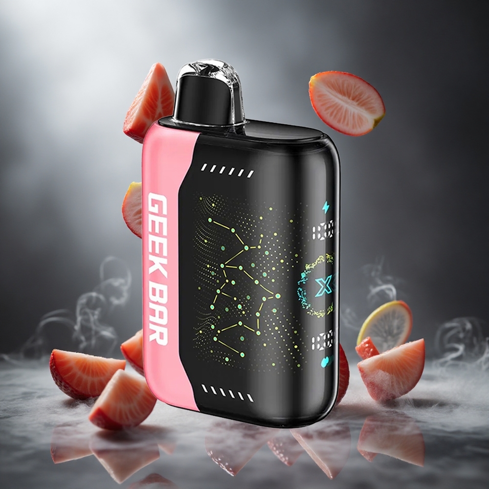 Mango-Limonka Geek Bar Pulse X 25000 Puffs Poland wholesale z 18mL płynu i Dual Mesh Coil