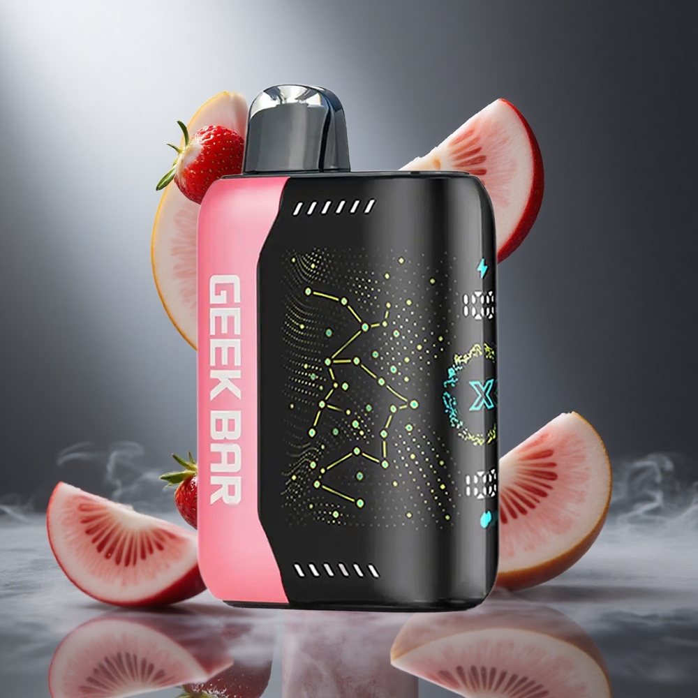 Mango-Limonka Geek Bar Pulse X 25000 Puffs Poland wholesale z 18mL płynu i Dual Mesh Coil