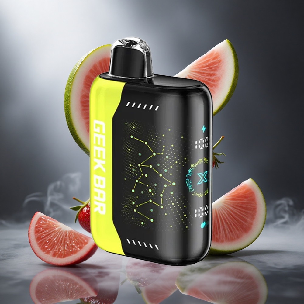 Mango-Limonka Geek Bar Pulse X 25000 Puffs Poland wholesale z 18mL płynu i Dual Mesh Coil