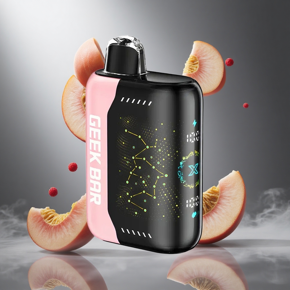 Mango-Limonka Geek Bar Pulse X 25000 Puffs Poland wholesale z 18mL płynu i Dual Mesh Coil