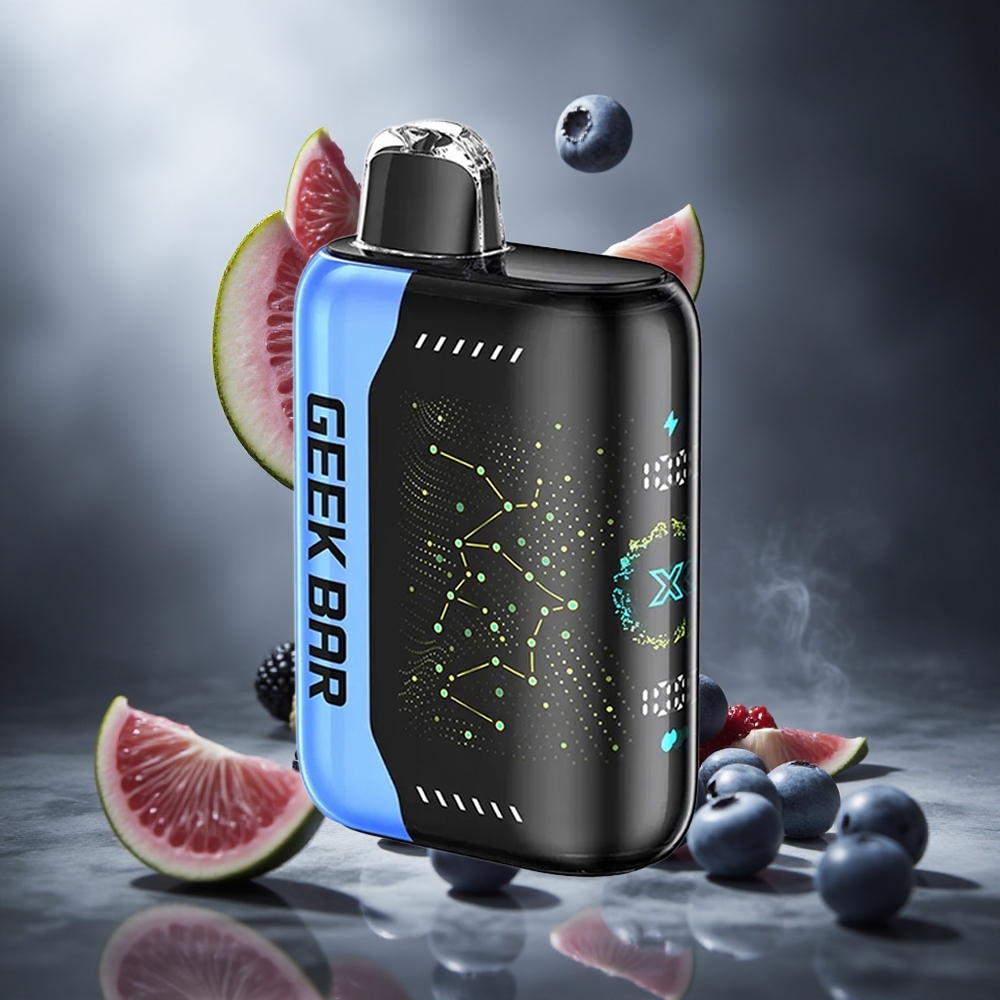 Mango-Limonka Geek Bar Pulse X 25000 Puffs Poland wholesale z 18mL płynu i Dual Mesh Coil