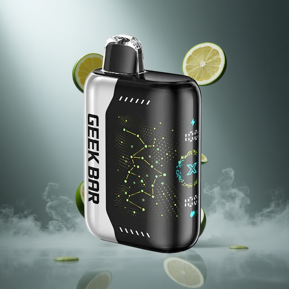 Mango-Limonka Geek Bar Pulse X 25000 Puffs Poland wholesale z 18mL płynu i Dual Mesh Coil