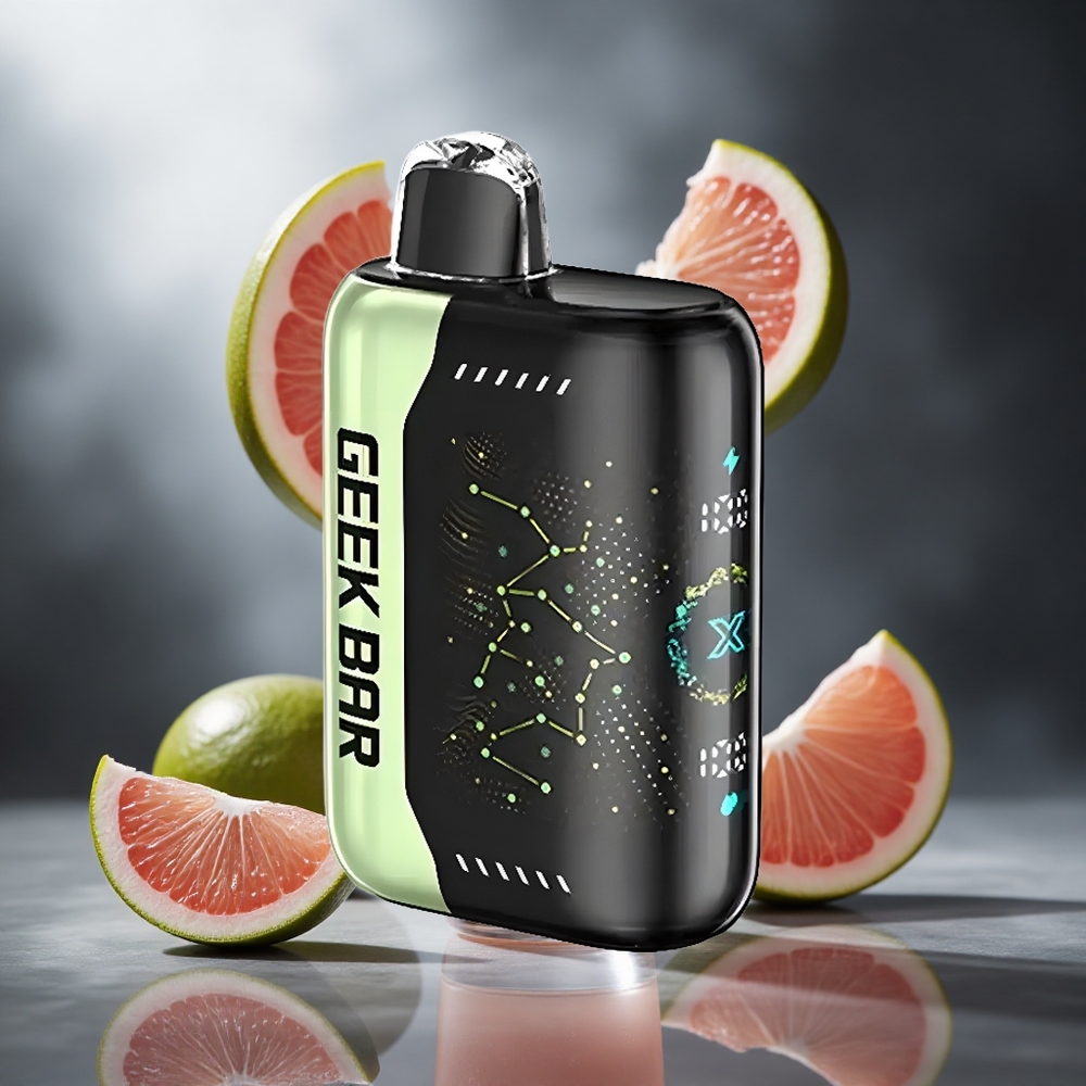 Mango-Limonka Geek Bar Pulse X 25000 Puffs Poland wholesale z 18mL płynu i Dual Mesh Coil
