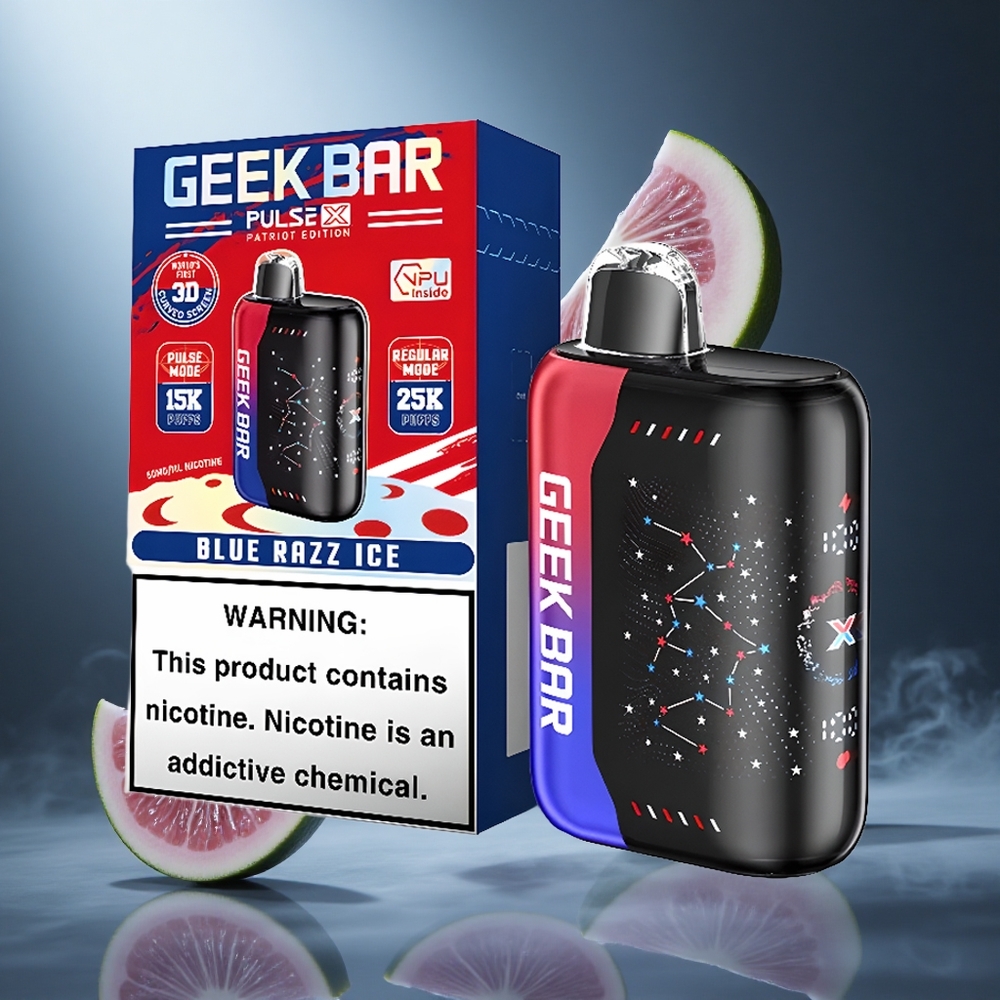 Patriot Geek Bar Pulse X 25000 Puffs Poland wholesale 18mL Płyn Dual Mesh Coil