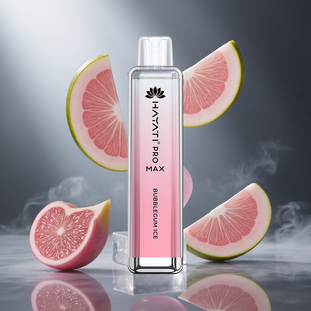 Bubblegum Ice Hayati Pro Max 4000 Puffs Poland wholesale Dual 1.1 Ohm Mesh Coil, 1400mAh