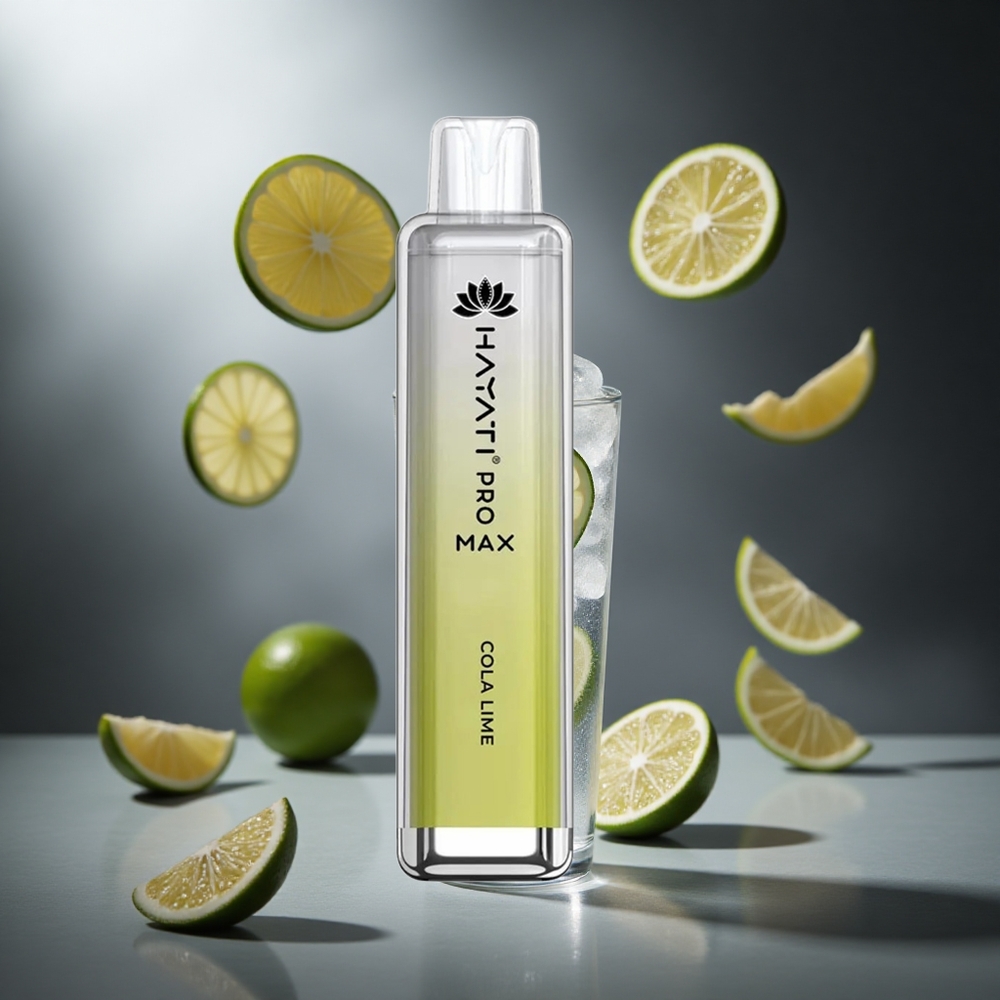 Cola-Limonka Hayati Pro Max 4000 Puffs Poland wholesale z baterią 1400mAh i Dual 1.1 Ohm Mesh Coil