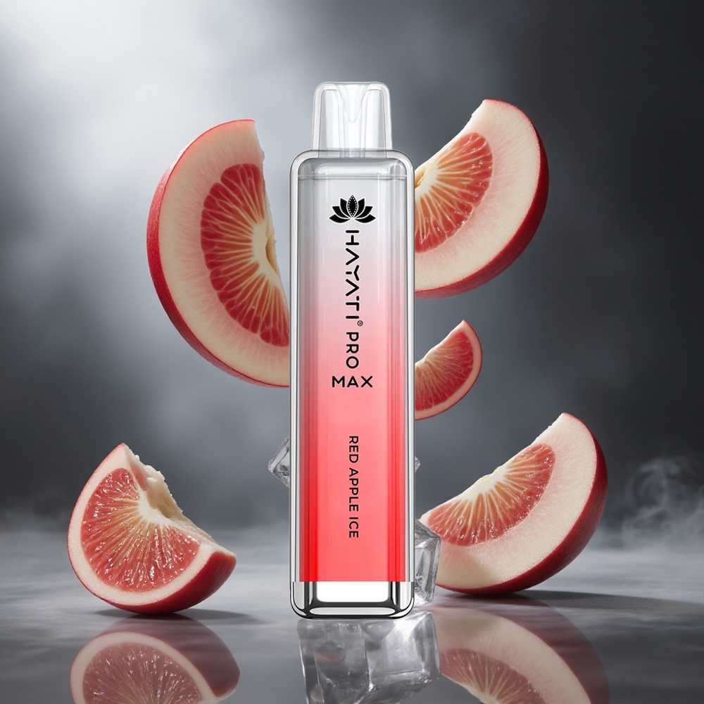 Jabłko Lodowe Hayati Pro Max 4000 Puffs Poland wholesale Dual 1.1 Ohm Mesh Coil