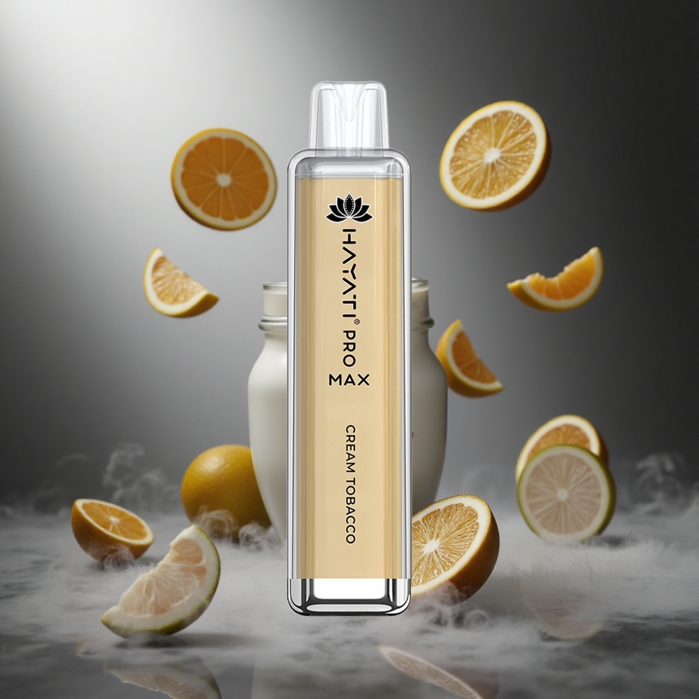 Kremowy Tytoń Hayati Pro Max 4000 Puffs Poland wholesale Dual 1.1 Ohm Mesh Coil