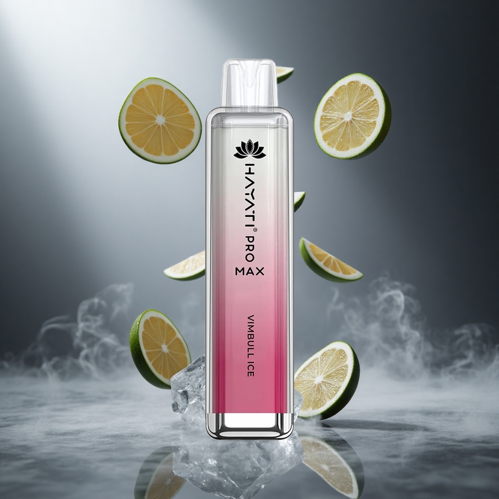 Lód Vimbull Hayati Pro Max 4000 Puffs Poland wholesale Dual 1.1 Ohm Mesh Coil, Crystal appearance