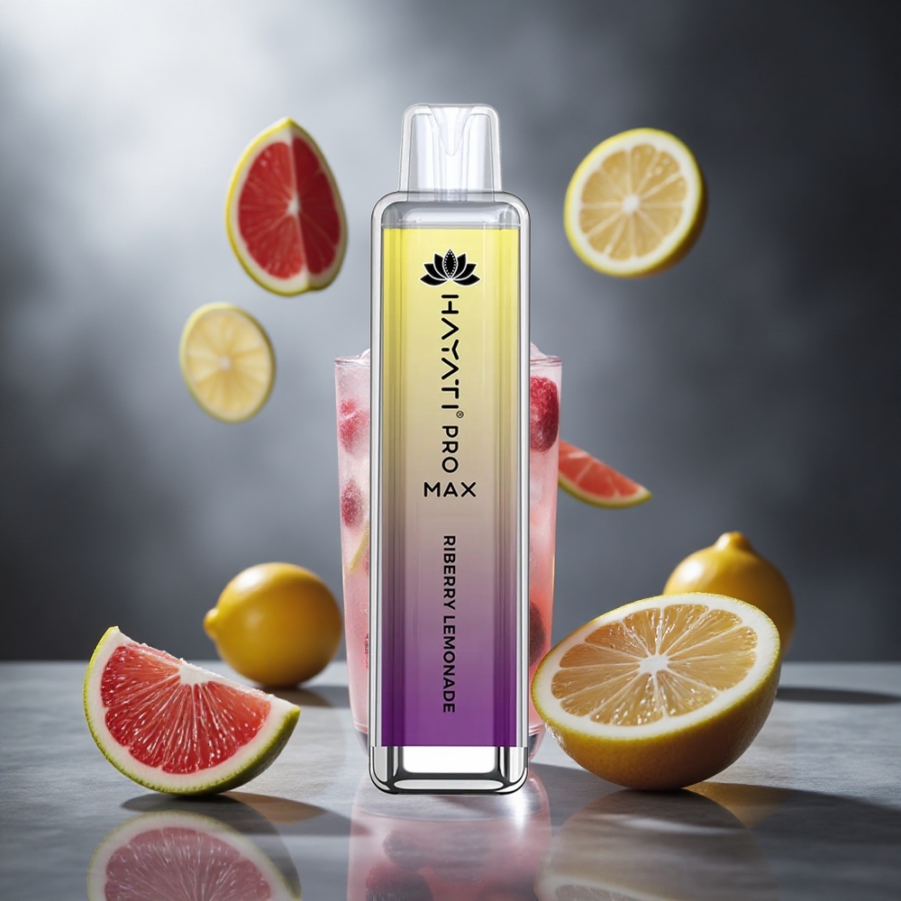 Malina Lemonada Hayati Pro Max 4000 Puffs Poland wholesale Dual Mesh Coil 1.1 Ohm