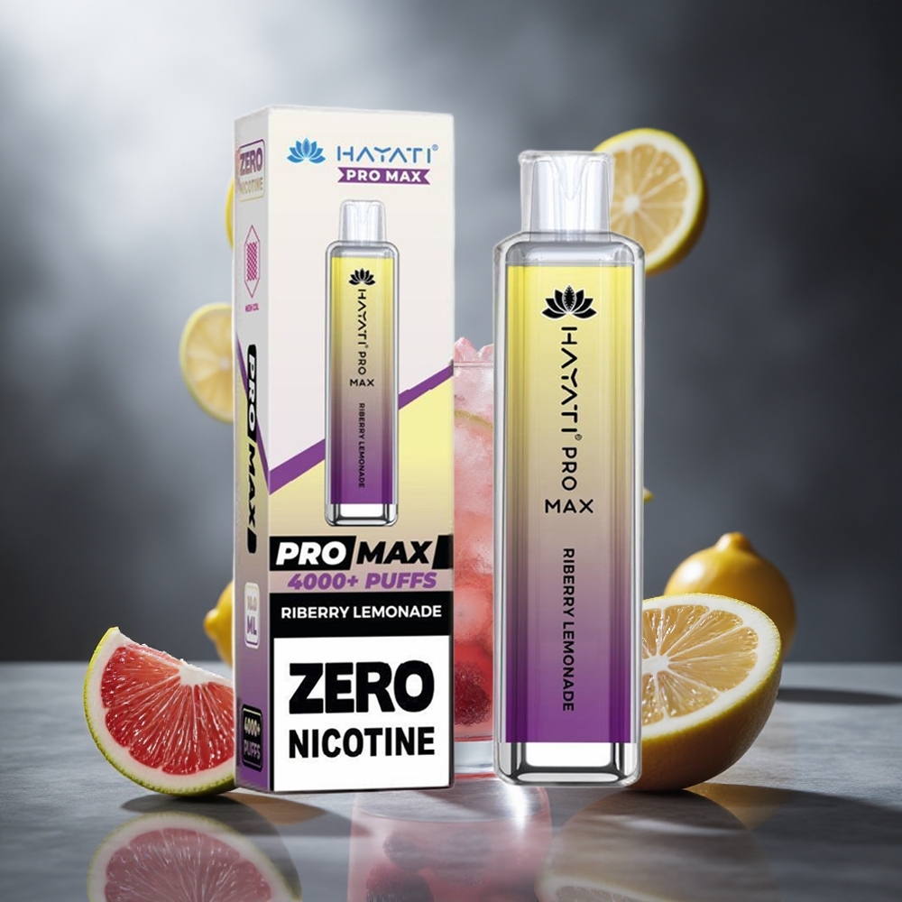 Malina Lemonada Hayati Pro Max 4000 Puffs Poland wholesale Dual Mesh Coil 1.1 Ohm