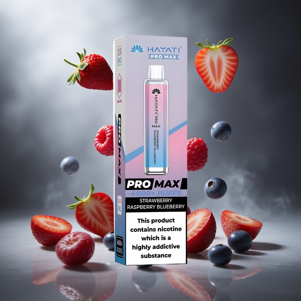 Truskawka Malina Jagoda Hayati Pro Max 4000 Puffs Poland wholesale 1400mAh