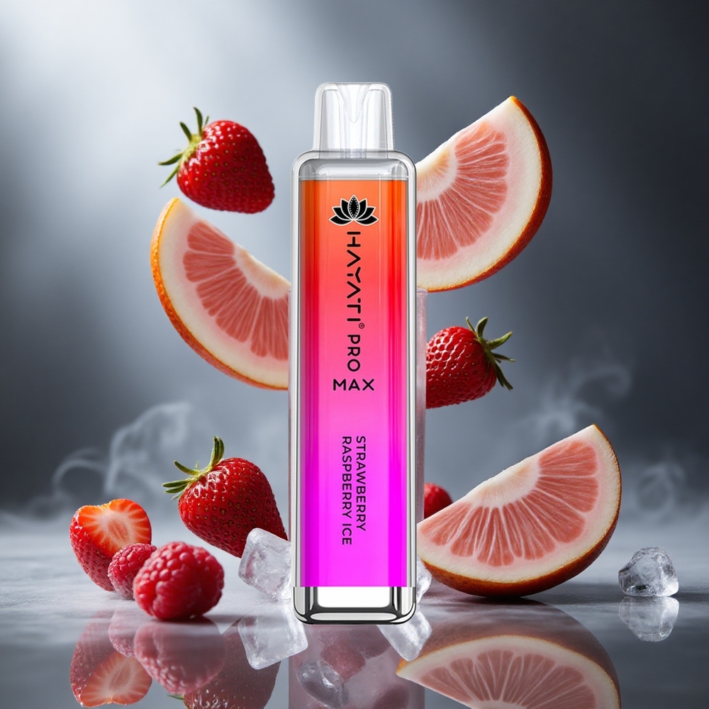 Truskawka Malina Lód Hayati Pro Max 4000 Puffs Poland wholesale 1400mAh Bateria