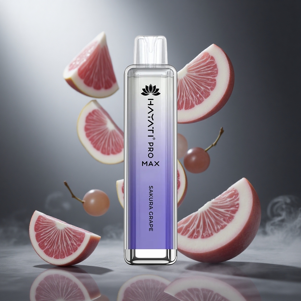 Wiśnia Winogrono Hayati Pro Max 4000 Puffs Poland wholesale Dual Mesh Coil 1.1 Ohm