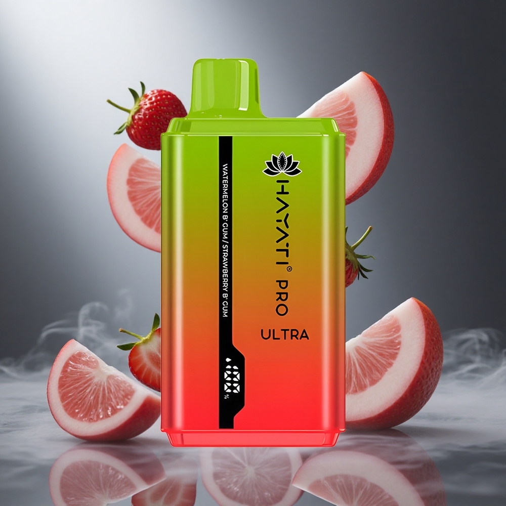 Arbuzowa Guma Balonowa Hayati Pro Ultra 15000 Puffs 24ml Pojemność Poland wholesale