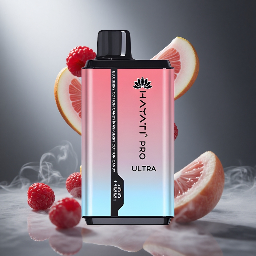 Blueberry Candy Cotton Hayati Pro Ultra 15000 Puffs Poland wholesale 2 12ml