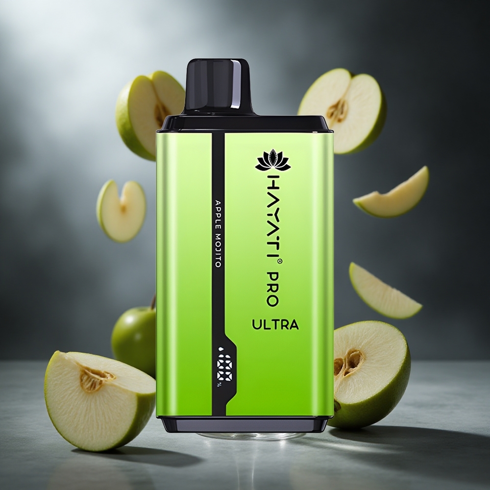 Jabłkowa Mojito Hayati Pro Ultra 15000 Puffs Poland wholesale 2 12ml Pojemność E-płynu