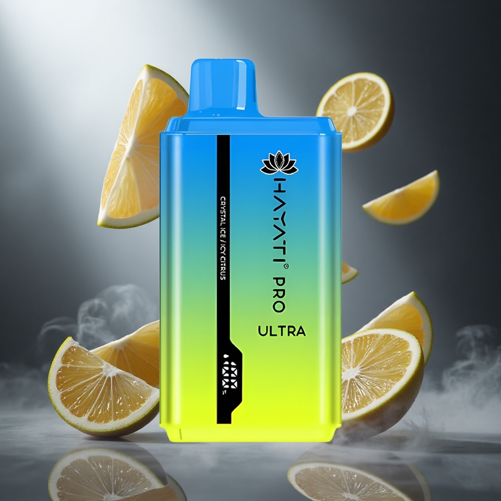 Krystaliczny Lód Hayati Pro Ultra 15000 Puffs Poland wholesale 2 12ml Pojemność