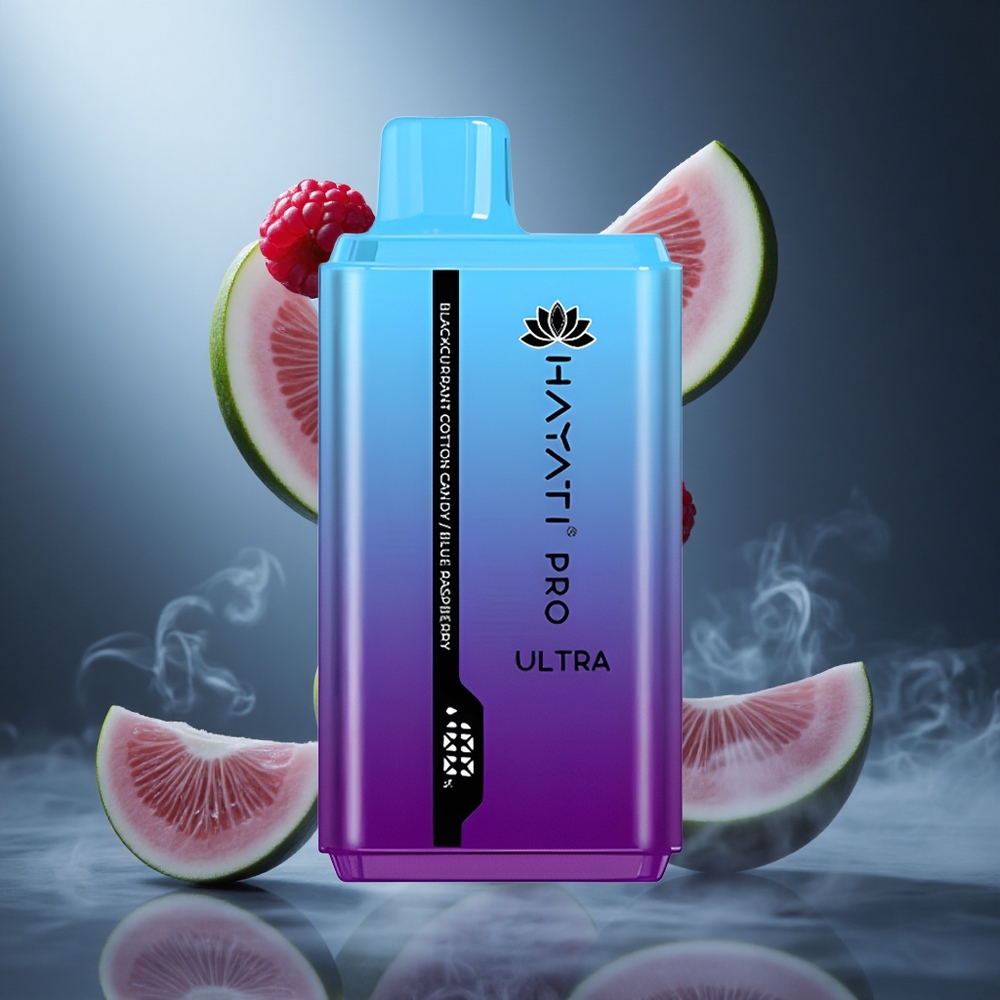 Porzeczkowa Wata Cukrowa Hayati Pro Ultra 15000 Puffs Poland wholesale 2 12ml Pojemność