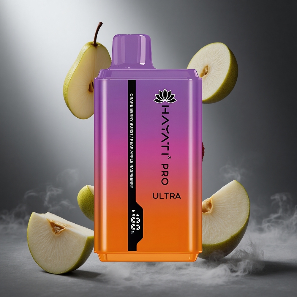 Winogrono-Jagoda Hayati Pro Ultra 15000 Puffs Poland wholesale 2 12ml Pojemność E-płynu