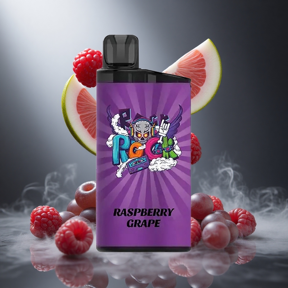 IGET Bar 3500 Puffs Malina Winogrono +1400 mAh Poland wholesale