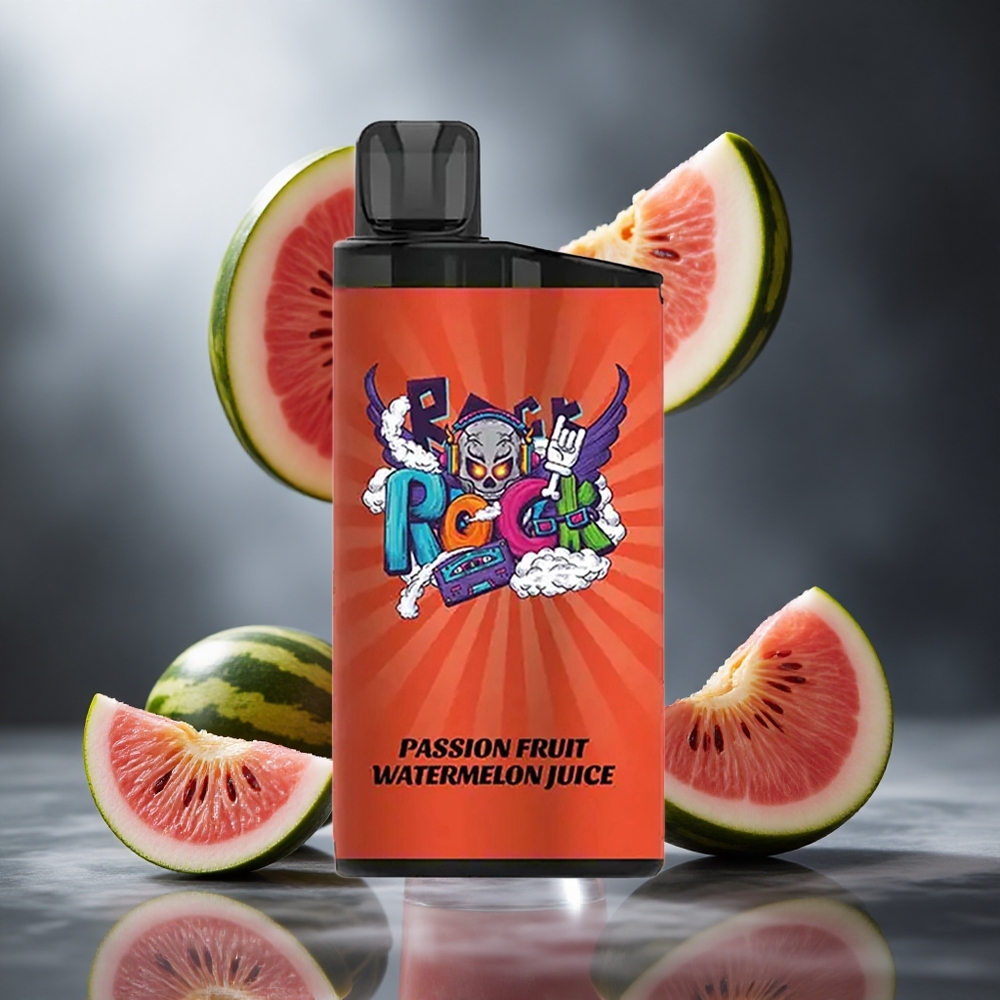IGET Bar Passiflora-Watermelon 3500 Puffs Poland wholesale (1.2 Ohm Mesh Coil, 1400 mAh)