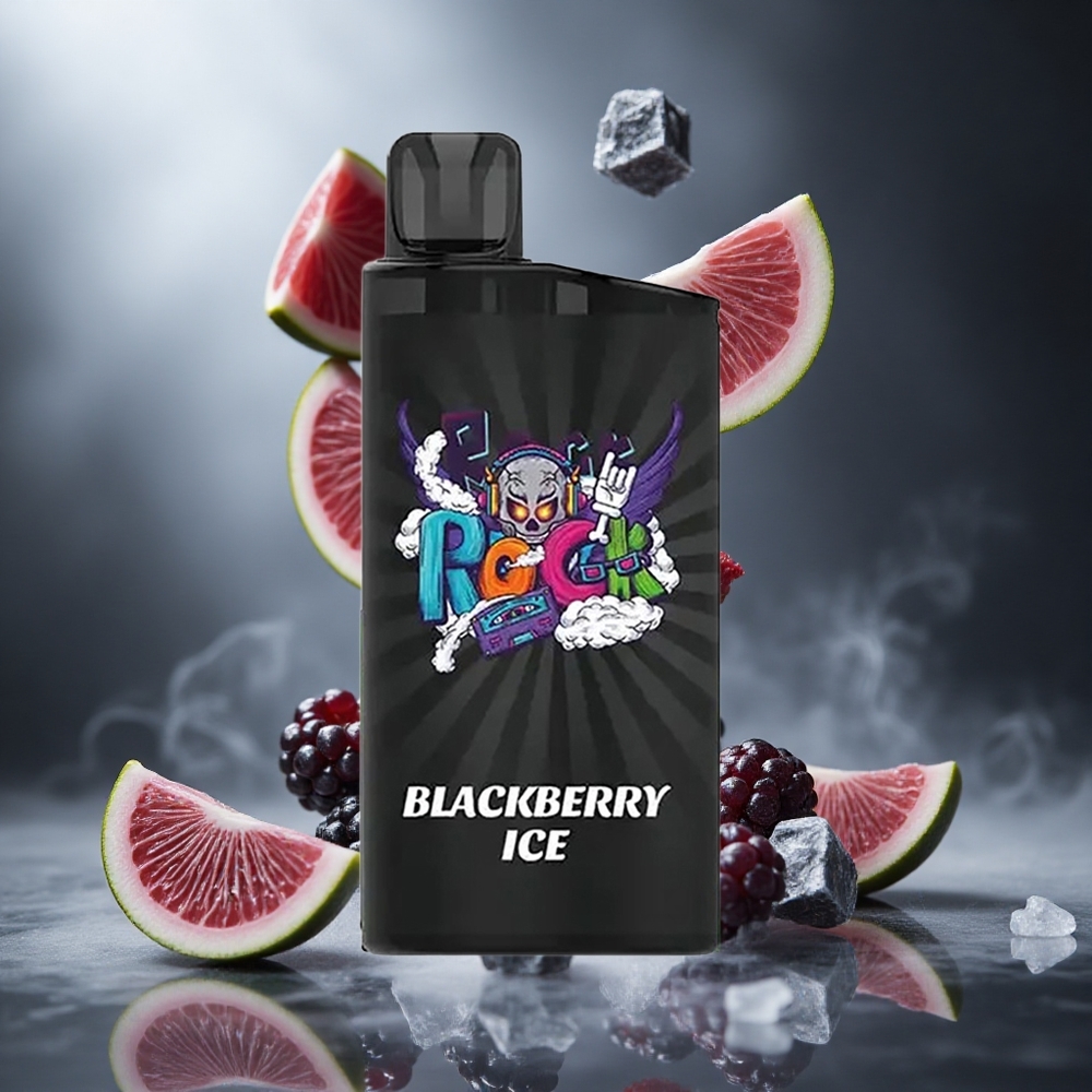 Jeżyna Lód IGET Bar 3500 Puffs Długość smażenia: do 3500 zaciągnięć Poland wholesale Rozmiar: 41,3x21,3x94,5mm